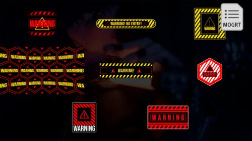 Warning | MOGRT - 50932499