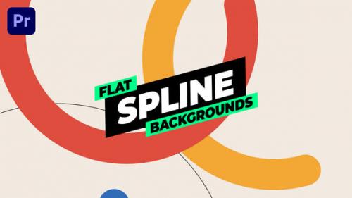 Flat Spline Backgrounds - 50935262