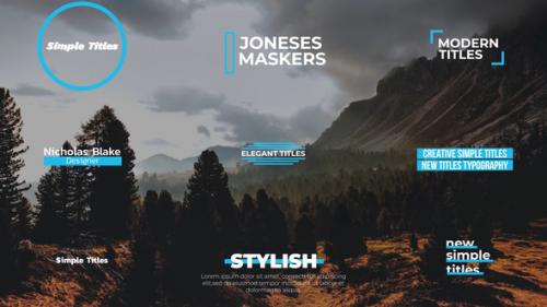 Simple Titles | DR Macro - 50940452