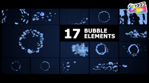 Bubble Elements for FCPX - 50940558
