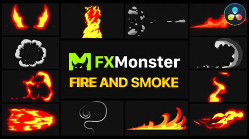 Fire And Smoke Elements | DaVinci Resolve - 51000293