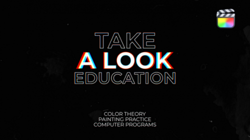 Stroke and Fill Text Titles / FCPX - 51006120