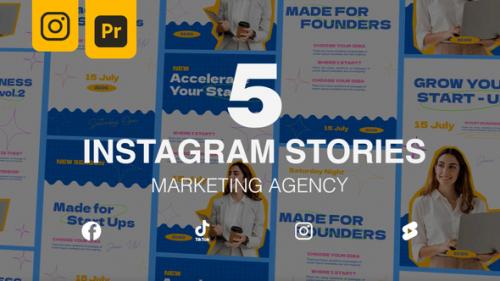 Marketing Agency Instagram Stories | MOGRT - 47028743