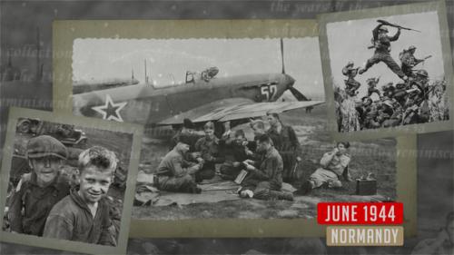 Historical Slideshow MOGRT - 47356452