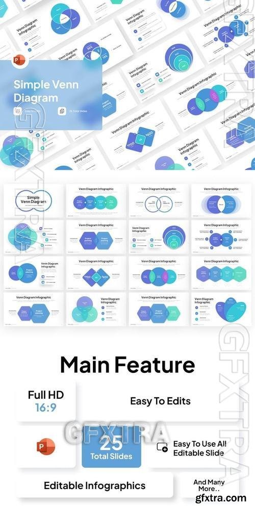 Venn Diagram Infographic PowerPoint ZE6XN3T Venn Diagram Infographic PowerPoint ZE6XN3T