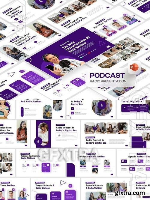 Podcast & Radio PowerPoint DDKHQYU Podcast & Radio PowerPoint DDKHQYU