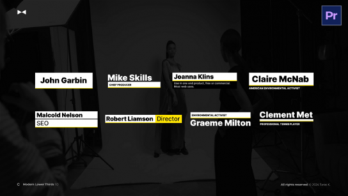 Modern Lower Thirds PP - 50929162