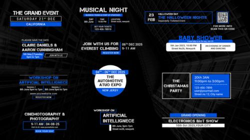 Event & Dates Titles - 50931041