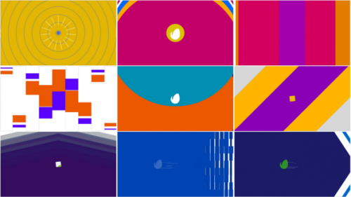 Colorful Logo Transition Pack | MOGRT - 50931113