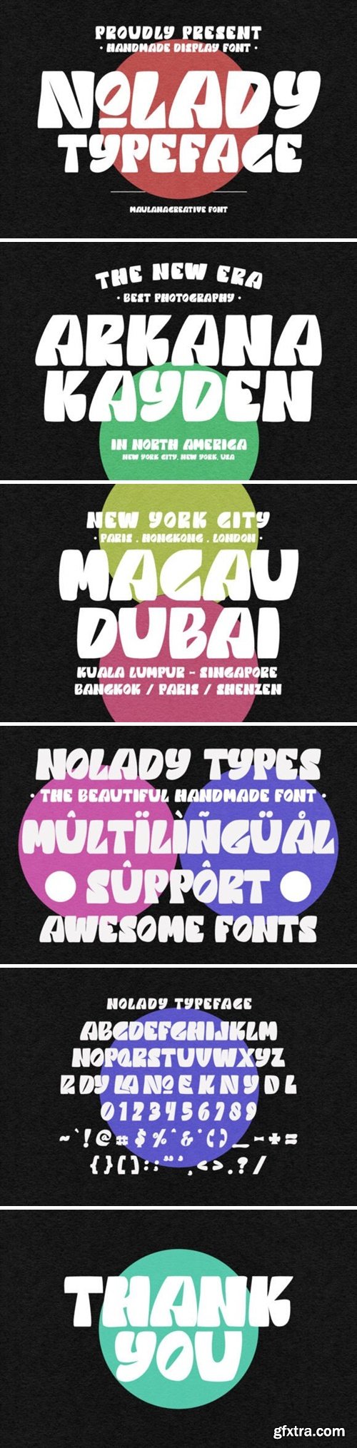 Nolady Font