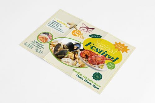 Seafood Festival - Trifold Brochure
