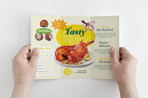 Seafood Festival - Trifold Brochure