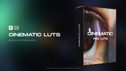 Cinematic LUT Bundle for Premiere Pro - 50951092
