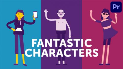 Fantastic Characters for Explainer Animations for Premiere Pro - 50958682