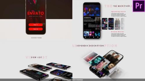 3D Mobile App Promo For Premiere Pro - 50962266