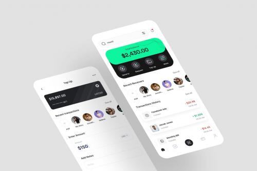 Tornado - E-Wallet App UI Kit