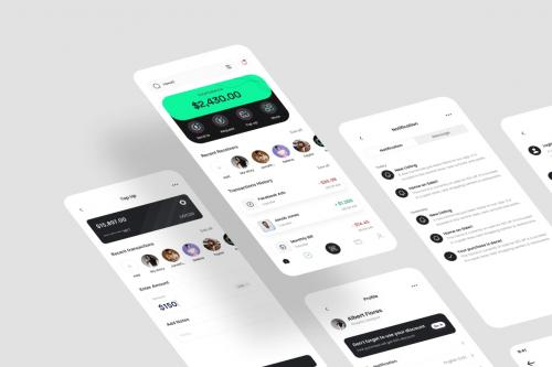 Tornado - E-Wallet App UI Kit