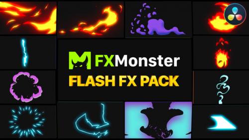 Flash FX Elements | DaVinci Resolve - 50974205