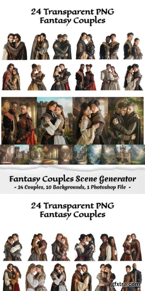 Fantasy Couple Scene Generator