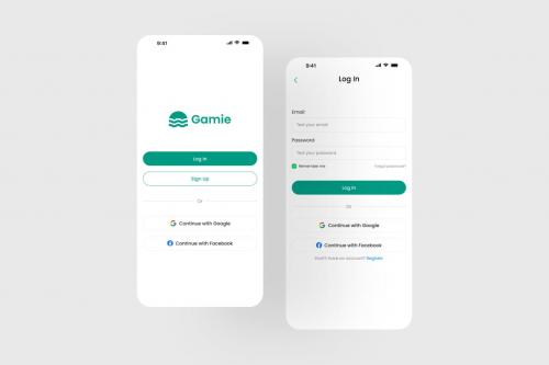 Gamie - Game Store App UI Kit