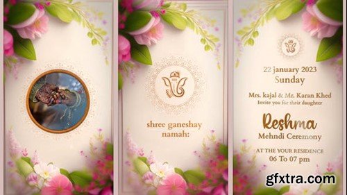 Videohive Indian Wedding Invitation After Effects 51149229