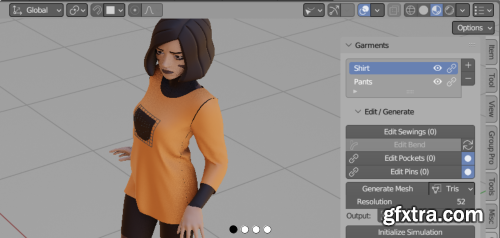 Blender - Garment Tool 2.0.2