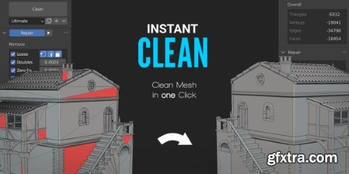 Blender - Instant Clean v2.0.5