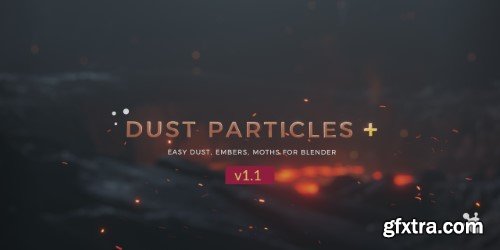 Blender - Dust Particles Pro v1.1