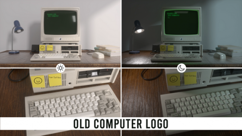 Old Computer Logo - 51084788