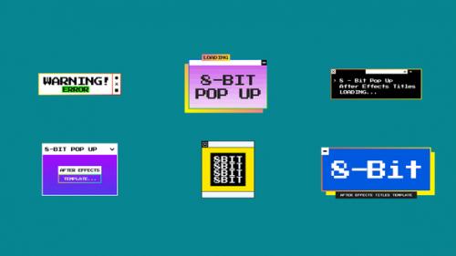 8-Bit Pop Up | MOGRT - 51085895
