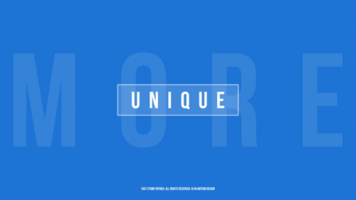 Stomp Opener | FCPX - 51105076