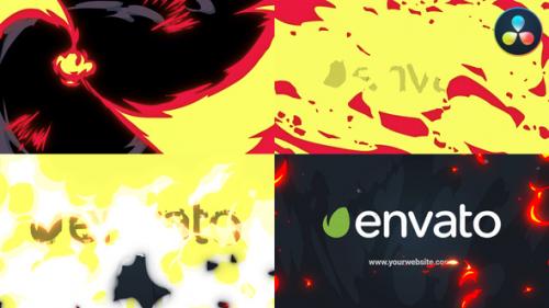 Fire Logo Opener | DaVinci Resolve - 51120486