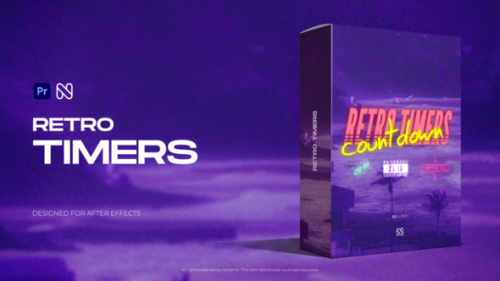 Retro Timers for Premiere Pro - 51122238