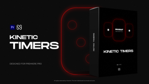 Kinetic Timers for Premiere Pro - 51122258