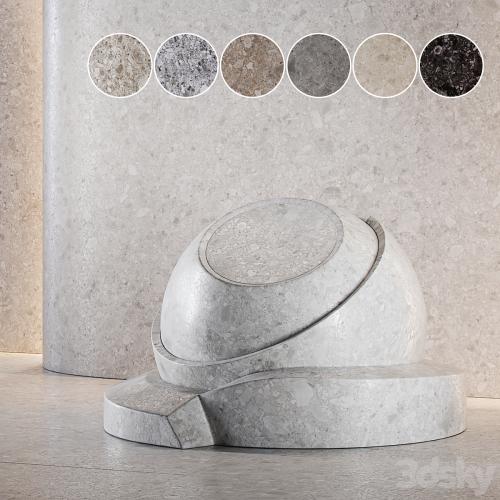 Terrazzo marble set (seamless) 