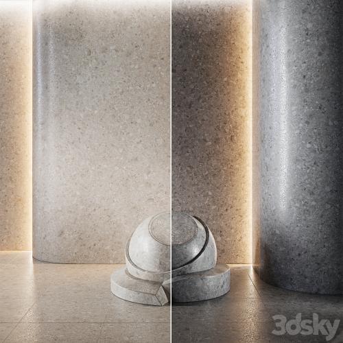 Terrazzo marble set (seamless) 