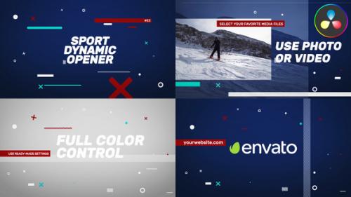 Sport Dynamic Opener for DaVinci Resolve - 51012854