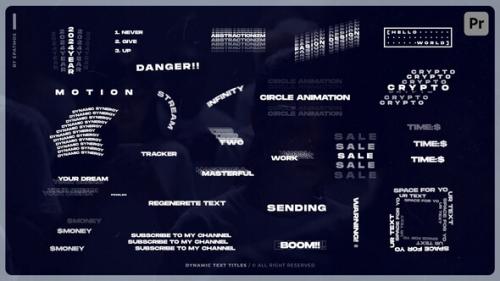 Dynamic Text Titles | PP - 51028657