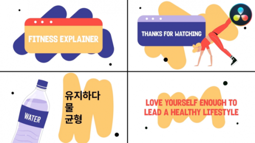 Fitness Explainers | DaVinci Resolve - 51030756