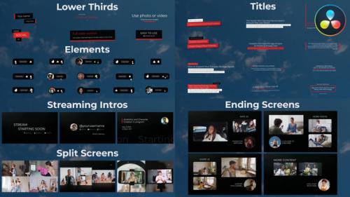 Minimal Youtube Kit for DaVinci Resolve - 51033728