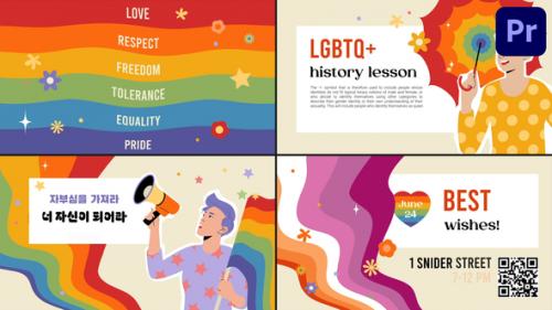 LGBTQ Typography for Premiere Pro - 51076264