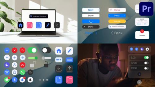 Gadget Interface Elements for Premiere Pro - 51076710