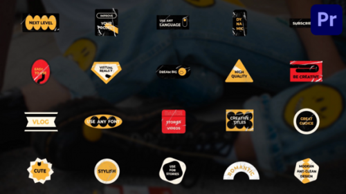 Creative Titles for Premiere Pro - 51077371