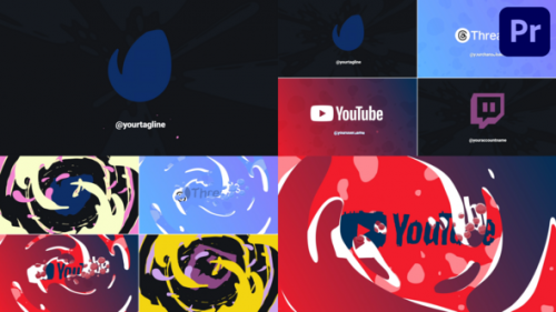 Colorful Funny Logo Opener Pack for Premiere Pro - 51084024