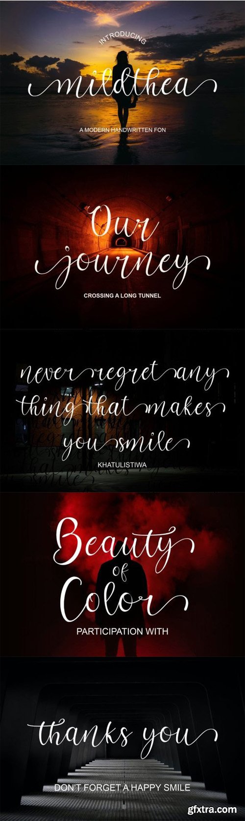 Mildthea - Modern Handwritten Font