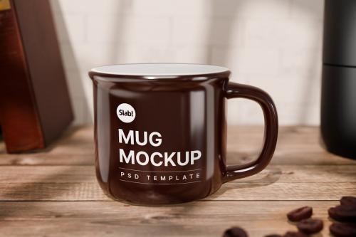 Enamel Mug Mockup