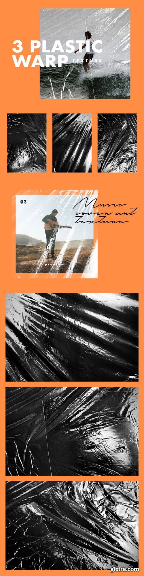 Plastic Warp Texture Overlays