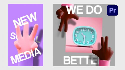 Hand Explainer Social Media Opener - 51158234