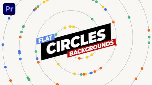 Flat Circles Backgrounds - 51169177