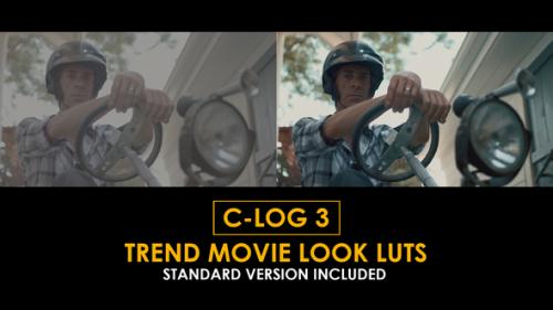C-Log3 Trend Movie Look and Standard LUTs - 51169307